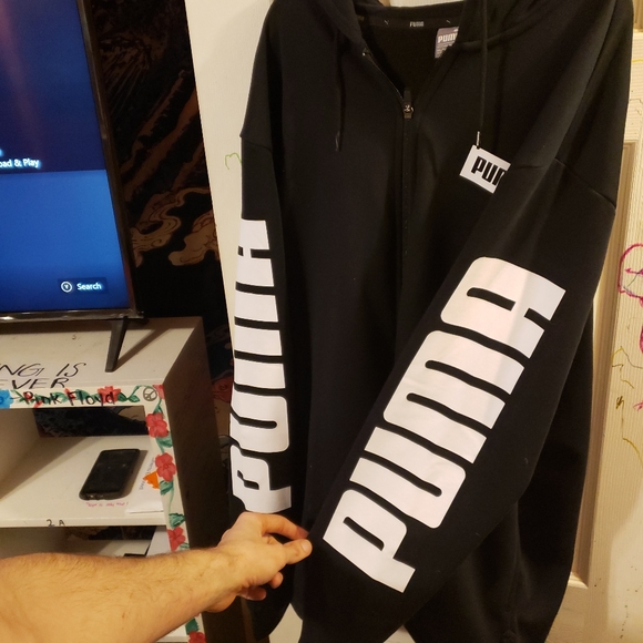 puma tracksuit top and bottom